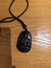普陀山黑曜石吊坠本命佛吊坠本命佛护身符项链生日礼物男 实拍图