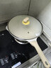 炊大皇 炒锅 麦饭石色不粘锅多功能少油烟炒菜锅平底32cm 电磁炉通用 实拍图