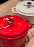 卡罗特珐琅锅铸铁锅家用送礼乔迁礼物炖锅炖盅砂锅汤锅不粘锅煮锅 24cm 实拍图