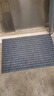 京东京造条纹拉绒入户垫 家用可裁剪除尘防滑吸水地垫进户门 灰色60*90cm 实拍图