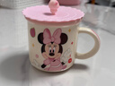 迪士尼防摔牛奶杯迪士尼高颜值水杯正版咖啡杯茶杯2025新款家用 米妮茗月杯 实拍图