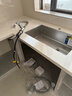九牧不锈钢抗菌压纹手工水槽大单槽厨房洗菜盆洗碗池70*48含龙头02376 实拍图