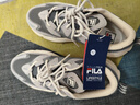 FILA斐乐女鞋跑步鞋情侣同款老爹鞋FILA MARS火星鞋男鞋休闲运动鞋 【女款】烟灰/鸽子灰-FD 37.5 实拍图