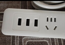 【京东物流】家用智能排插米用家用USB插座板插线板电源多功能开关插排接线板插板 7孔【2插位 1.8米】明星爆款 实拍图