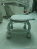 亚克力小凳子静音带万向轮儿童学步凳网红小椅子滑轮矮凳浴室凳 颜色随机【活动款】 实拍图