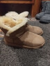 京东京造【中筒经典】雪地靴女冬季羊皮毛一体保暖防寒短靴驼色38 实拍图