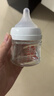 贝亲（Pigeon）【新生儿第一个奶瓶】玻璃奶瓶宽口径奶瓶80ml SS号奶嘴 0月+ 实拍图