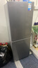 美的182L两门冰箱节能低噪省电家用客厅租房宿舍办公小户型不占地BCD-182M BCD-182M钛钢灰-星烁 实拍图