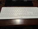 雷柏（Rapoo）E9500G升级款 110键无线/蓝牙多模键盘 刀锋超薄紧凑便携无线键盘 电脑笔记本商务办公键盘 白色 实拍图