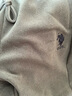 U.S. POLO ASSN.运动裤加绒男士休闲裤冬季保暖男裤宽松卫裤保罗裤子 灰色（平XL 实拍图
