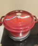 珐宝（staub）法国进口珐琅铸铁锅双耳煲汤烹饪锅具深炖锅樱桃红24cm 40501-485 实拍图