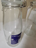 喜碧（Scybe）泡酒容器密封罐玻璃密封罐牛奶瓶果汁瓶韦达1000ml 2只 实拍图