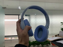 漫步者（EDIFIER）【爆款推荐】W820NB双金标主动降噪无线头戴式蓝牙耳机游戏音乐运动学生网课耳麦适用于安卓苹果 【升级版】湖光蓝+彩色耳机包 实拍图