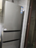 海尔（Haier）「真省电」217L三门小冰箱黑金净化一级能效风冷无霜星辉银BCD-217WGHC3E9S9国家补贴 实拍图