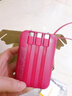 倍特源【3c认证丨可上飞机高铁】充电宝自带线大容量迷你耐用轻薄移动电源快充适用于小米苹果安卓 落日红【自带线+国产电芯】3c认证丨可上飞机 实拍图