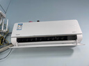 美的空调 酷省电 大1.5匹新一级能效变频 纯铜管 卧室节能壁挂式空调挂机国家补贴KFR-35GW/N8KS1-1Q 实拍图