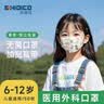 史迪克（SHIDICO）医用外科口罩独立包装灭菌级50只 小学生口罩6-12岁亲肤舒适 恐龙 实拍图