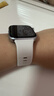 华为HUAWEI WATCH FIT 4 悦动白氟橡胶表带 华为运动智能手表超轻薄大屏潮流运动蓝牙通话睡眠监测fit4 实拍图