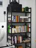 密林书架置物架落地多层收纳架客厅书柜家用货架放书简易储物架 5层80 实拍图