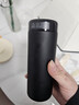 米家 保温杯 316不锈钢水杯 男女士杯子 大容量茶杯便携 350ml黑色 实拍图