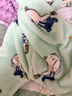 南极人（Nanjiren）婴儿分腿睡袋春秋冬法兰绒家居服儿童防踢被子宝宝珊瑚绒睡衣80cm 实拍图