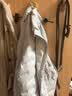 霞湖世家【拒水白鹅绒服】匈牙利拒水90绒子时尚立领羽绒服345A L 米白 实拍图