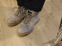骆驼（CAMEL）男士马丁靴秋冬户外百搭运动休闲复古工装鞋 GE12235362 深沙 41 实拍图