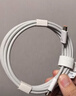 华为原装6A数据线 USB Type-A转USB Type-C/1m线长/支持66W（11V6A）充电 白色CC790 实拍图