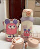 babycare儿童保温杯水壶吸管杯大宝宝学饮杯316不锈钢三合一上学600ml 实拍图