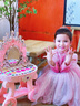 DALYKATE德国品牌儿童美妆化妆品套装专用玩具3-4-6-10岁小女孩化妆盒礼物 超大化妆城堡化妆台 实拍图