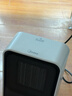 美的（Midea）家用桌面办公室取暖器电暖器烤火炉 暖风机暖手宝电暖气片速热暖脚神器桌下 卧室省电小太阳取暖器 【双档调温】速热可移动 实拍图