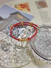 中国黄金（CHINA GOLD）黄金弯管转运珠情侣手链男士女款足金心经管本命年手绳生日礼物 【今/次日达】足金心经管手链 【红绳】约0.5g 实拍图