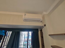美的空调 大1.5匹 同级冷静星一级能效 省电变频 卧室空调挂机 壁挂式空调 国家补贴KFR-35GW/N8HX1-P1 实拍图