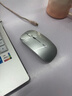 Niye【2026新品】适用无线蓝牙鼠标双模可充电静音游戏家用办公商务平板ipad笔记本电脑Mac耐也 无线充电太空银【充电版】 实拍图