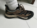 骆驼（CAMEL）踏山男士户外登山复古网面休闲低帮徒步鞋 G14S342046 棕/黑 42 实拍图