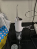 日本进口电动冲牙器家用洗牙器口腔牙齿深度清洁专用便携式水牙线 【极光白】升级版 1支喷头 全身防水/高压脉冲 实拍图