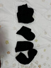 雅鹿袜子春秋季中筒袜透气吸汗运动商务休闲男袜10A抗菌防臭男士袜子 10A级抗菌黑中筒- 5双 实拍图