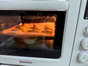 海氏（Hauswirt）C40三代电烤箱家用烘焙多功能发酵一体机食品级搪瓷内胆智能菜单新年礼物 湖水绿 40L 实拍图