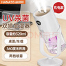 海纳斯（HANASS）桌面加湿器小型轻音加湿 上加水 USB充电便携车载加湿 WT35 实拍图