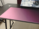 初学者  电脑桌台式家用电竞桌椅套装办公桌简约书桌游戏桌书房写字桌子 子夜黑120*60-电竞纹路 实拍图