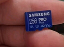 三星（SAMSUNG）256GB TF MicroSD 内存卡 4K高速蓝卡 U3A2V30 读速180MB/s 游戏机无人机运动相机存储卡 PRO Plus 实拍图