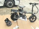 普莱德新国标折叠电动自行车 超长续航电动车 铝合金代驾车 锂电池助力男女通用成人电瓶车 代步电单车 航空铝合金-进口级40A-纯电约120km送GPS 实拍图