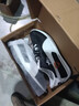 筱雪凌男鞋秋季2025新款阿甘鞋休闲板鞋透气鞋子男生运动增高老爹潮鞋 黑色 43 (265mm) 实拍图