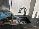 好太太家宝系列厨房水槽小米粒大单槽多功能洗碗洗菜一体盆304不锈钢洗菜池 60*45 【5.0加厚】纳米抗菌 实拍图