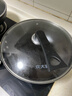 炊大皇 可立可视玻璃盖把手炒锅盖32cm 304不锈钢包边煎锅火锅蒸锅防爆 实拍图