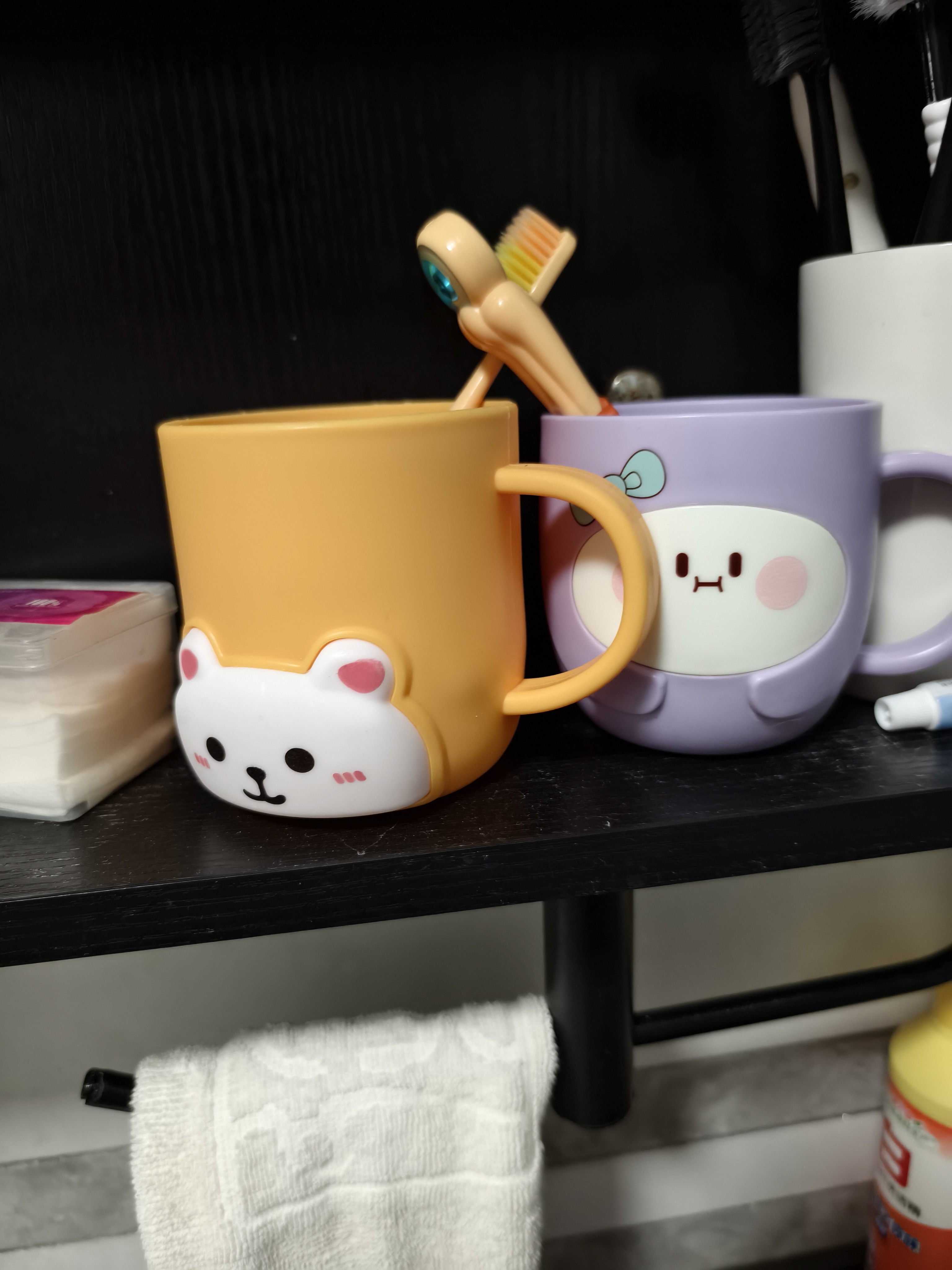 licheers儿童漱口杯刷牙杯婴儿洁牙洗漱牙缸宝宝刷牙高颜值漱口杯 实拍图