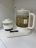 olayks立时迷你养生壶组合套装花茶壶 煮茶壶 0.8L办公室加热恒温杯垫二合一小型一人烧水壶煮茶器 实拍图