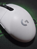 罗技（G）G304 LIGHTSPEED无线鼠标 游戏鼠标 轻质便携 绝地求生FPS鼠标英雄联盟LOL吃鸡 生日礼物 白色 实拍图