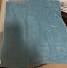 金号纯棉浴巾A类加大加厚家用柔软吸水单条装 蓝色180*80cm 600g/条 实拍图