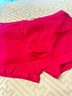 浪莎（LangSha）纯棉男士内裤大红色平角裤本命年骐骥红全棉短裤马年秋冬四角裤男 【2条装】100%棉大红平角款 XL /175码（建议110-130斤） 实拍图